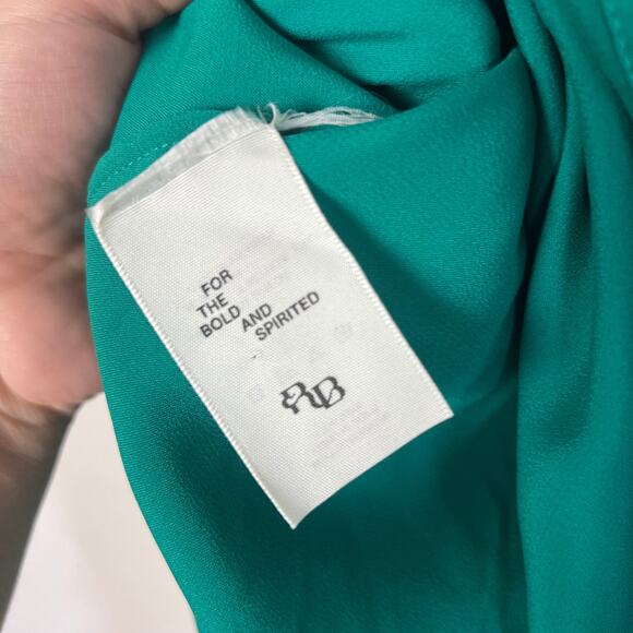 Rat & Boa Alanis Dress Emerald Satin Mini Coquette Party Y2K Glam Sexy Cocktail - Picture 9 of 10